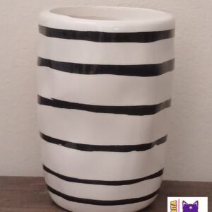 Mini Florero cerámico anillado