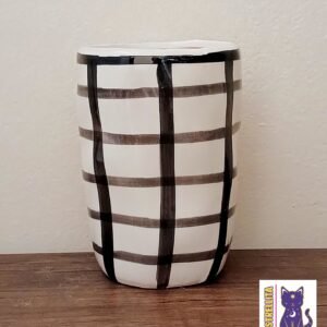 Mini Florero cerámico mesh